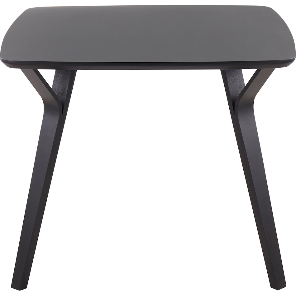 nellie black dining table   