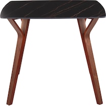 nellie black dining table   