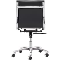 nelson black office chair   