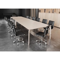 nelson black office chair   