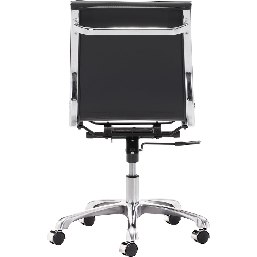 nelson black office chair   