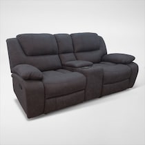 nelson gray loveseat   