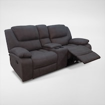 nelson gray loveseat   