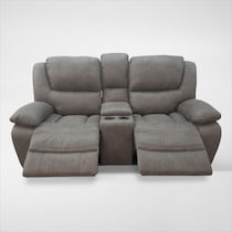 nelson gray loveseat   