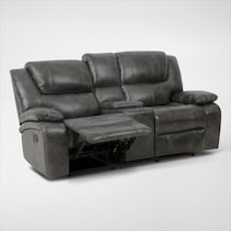 nelson gray loveseat   