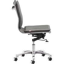 nelson gray office chair   