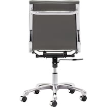 nelson gray office chair   
