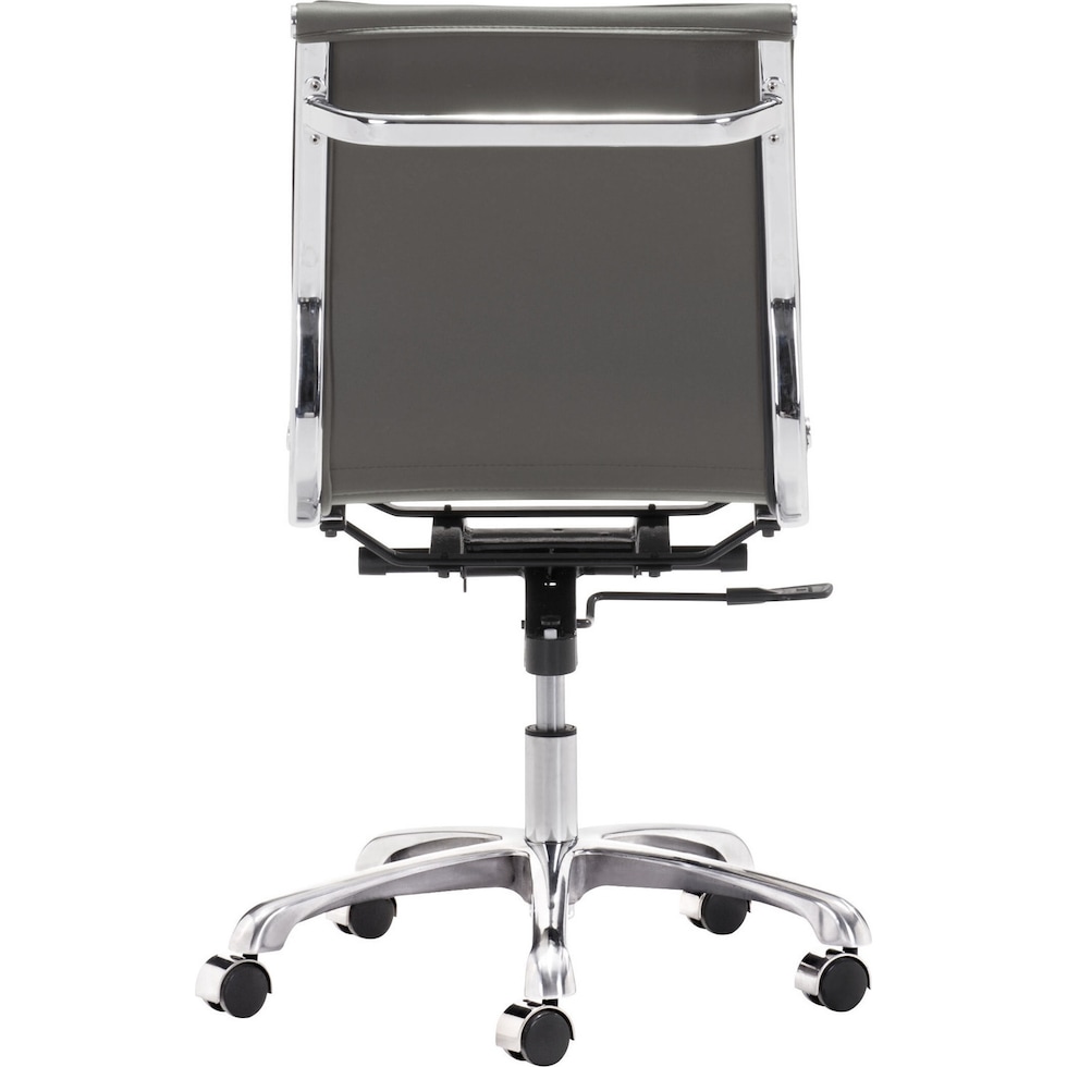 nelson gray office chair   