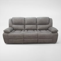 nelson gray sofa   