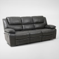 nelson gray sofa   