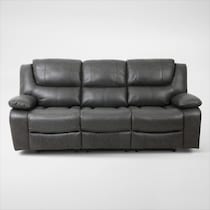 nelson gray sofa   