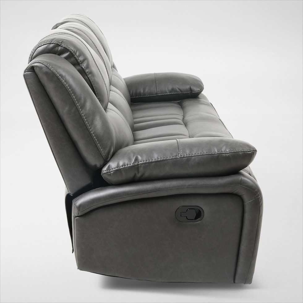 nelson gray sofa   
