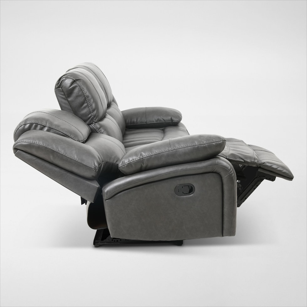nelson gray sofa   