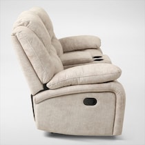 nelson neutral loveseat   