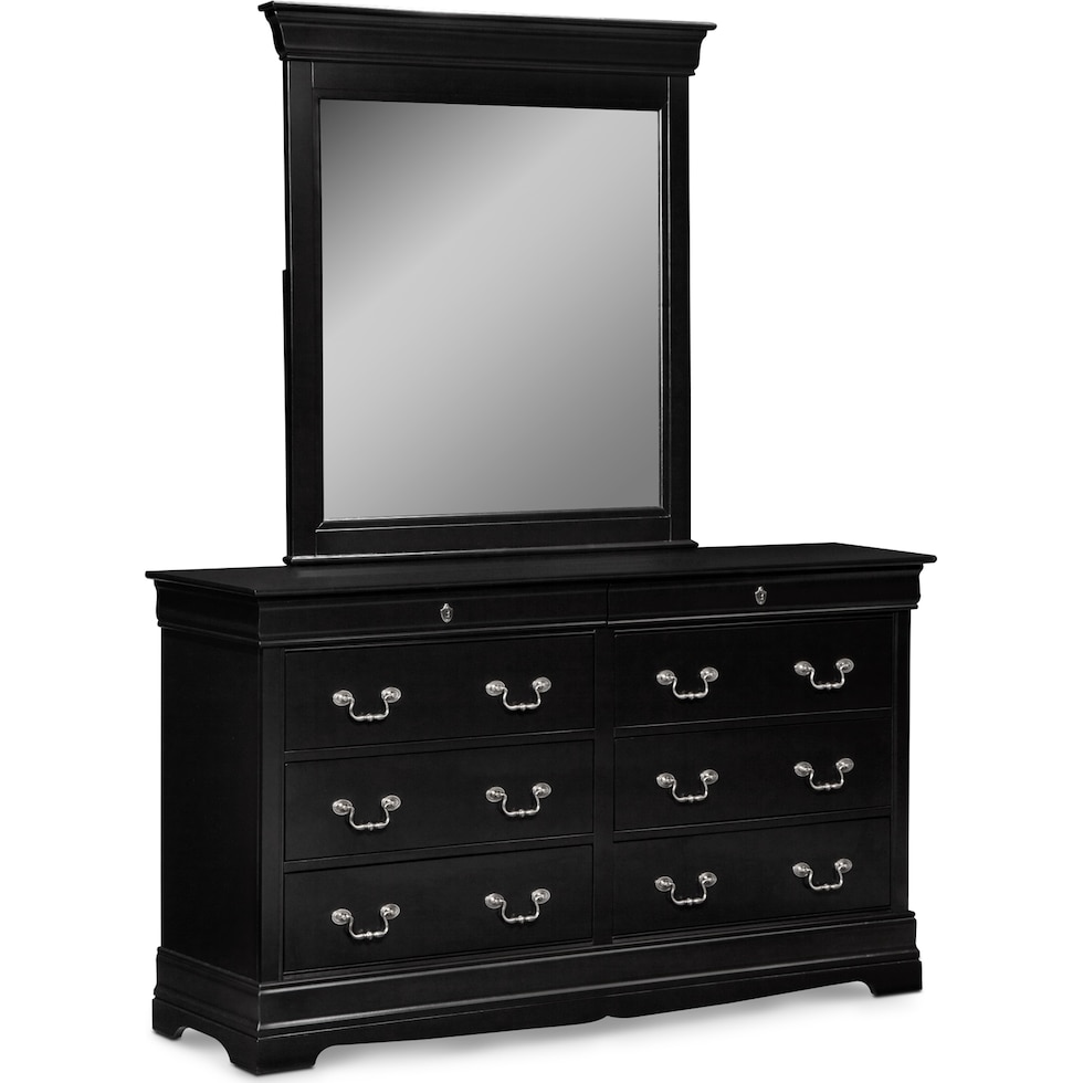 neo classic black black  pc king bedroom   