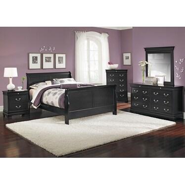 The Neo Classic Bedroom Collection, Neo Classic Cherry Dresser
