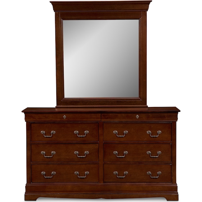 Neo Clic Dresser And Mirror Value City Furniture Mattresses Value City Furniture And Mattresses
