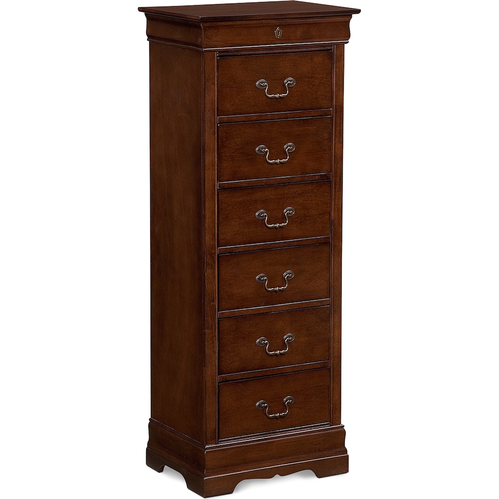 neo classic cherry dark brown lingerie chest   