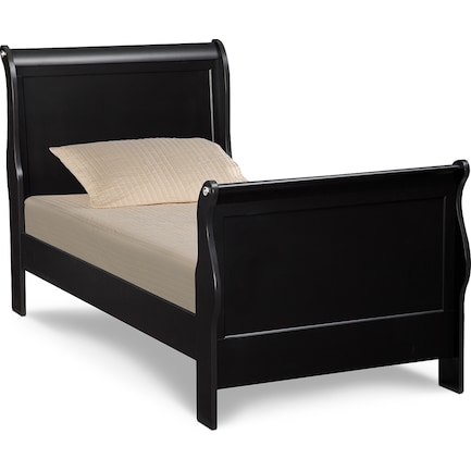 Undefined Value City Furniture, Black Twin Bed Frame