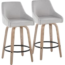 neo gray counter height stool   