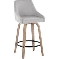 neo gray counter height stool   