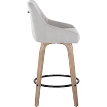 neo gray counter height stool   