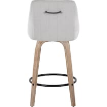 neo gray counter height stool   