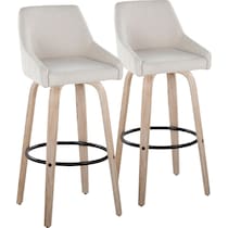 neo white bar stool   