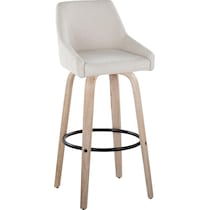neo white bar stool   