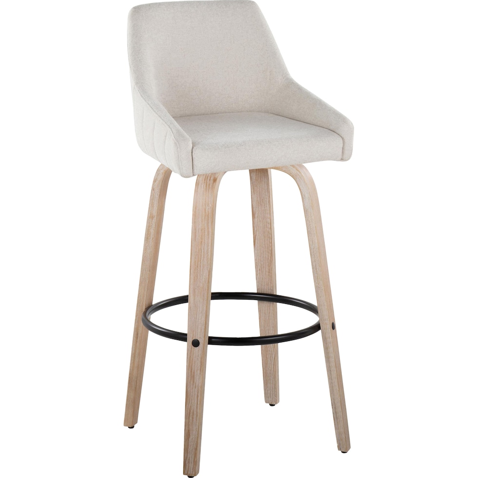 neo white bar stool   
