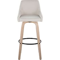 neo white bar stool   