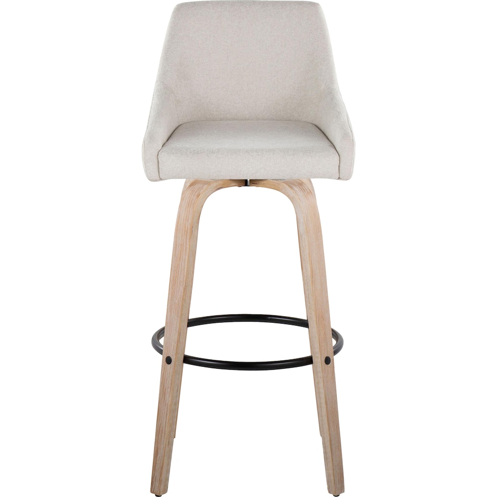 neo white bar stool   