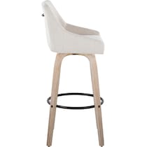 neo white bar stool   