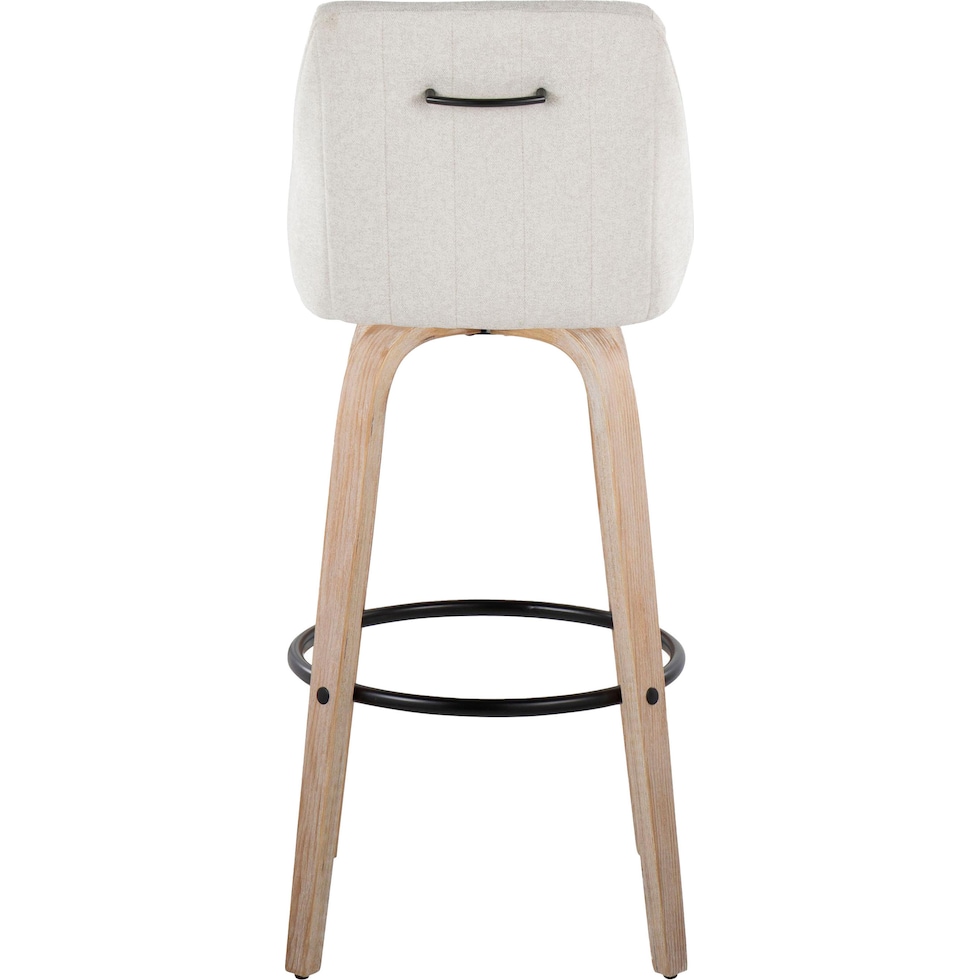 neo white bar stool   