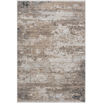 nesmarie dark brown area rug  x    
