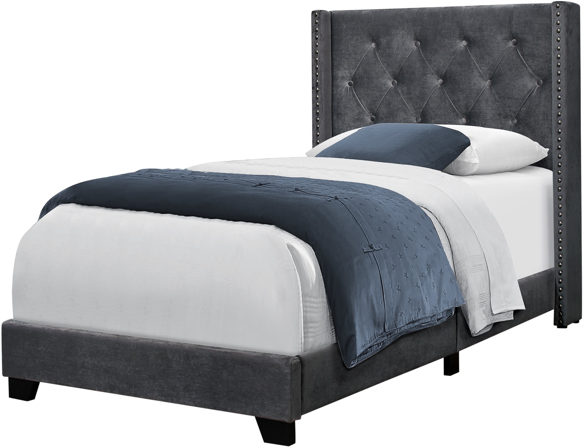 Nessie Upholstered Bed Value City Furniture