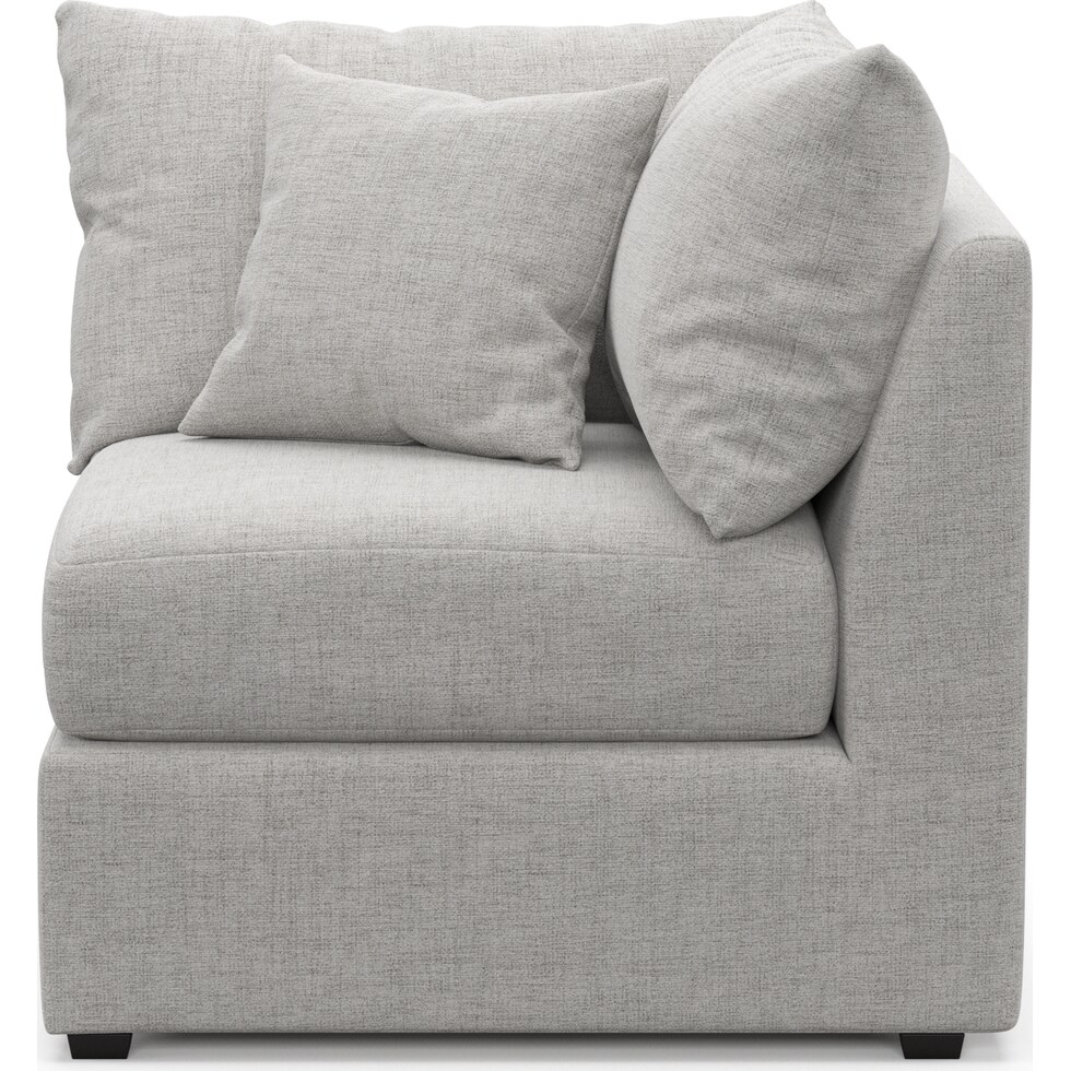 nest adario fog corner chair   