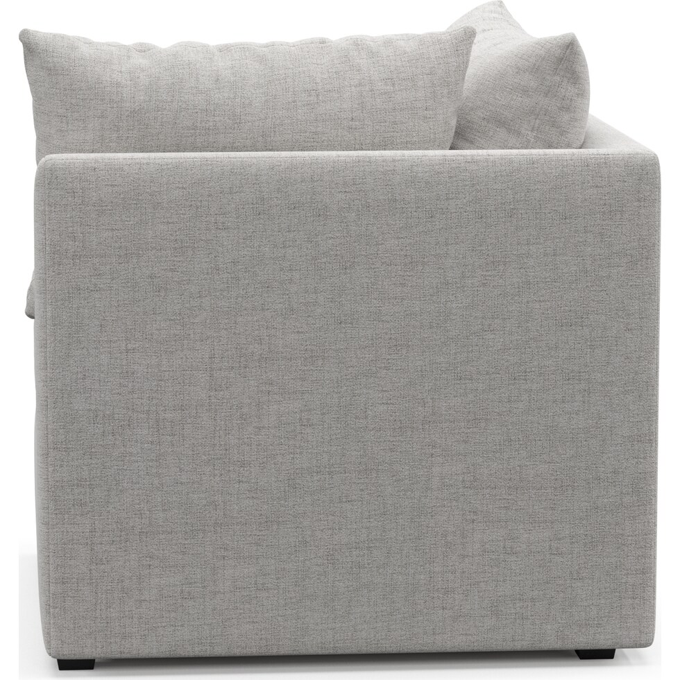 nest adario fog corner chair   