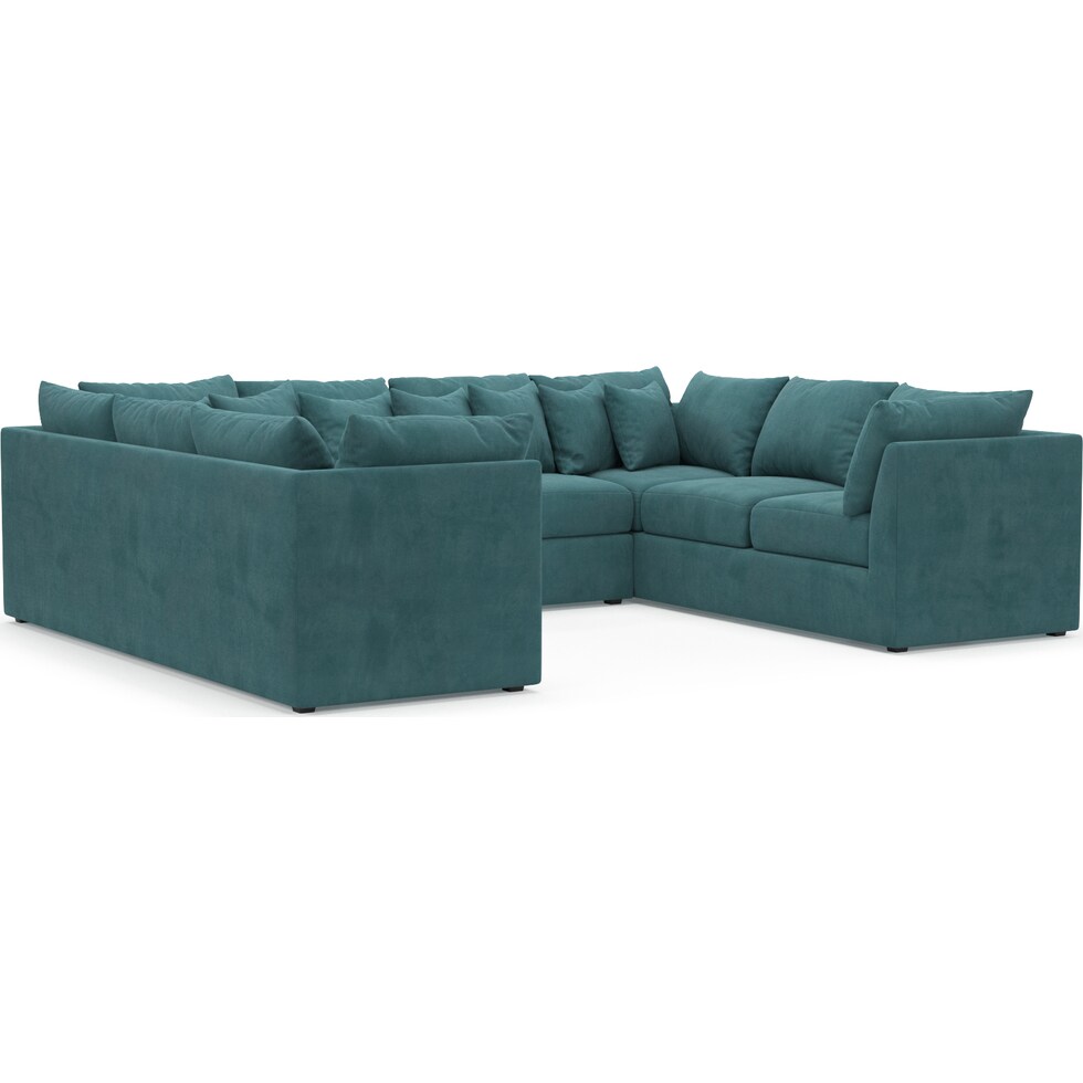 nest bella peacock sectional   