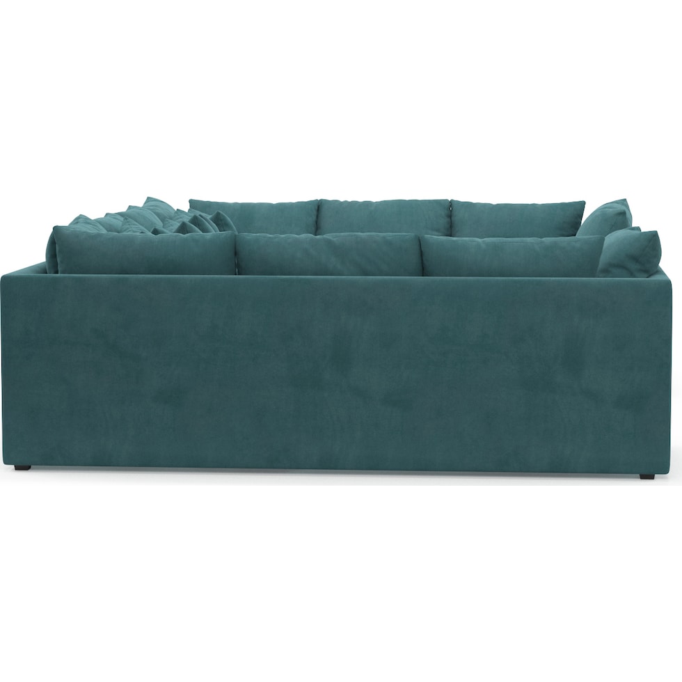 nest bella peacock sectional   