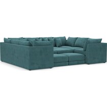 nest bella peacock sectional   
