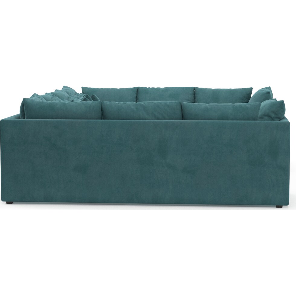 nest bella peacock sectional   