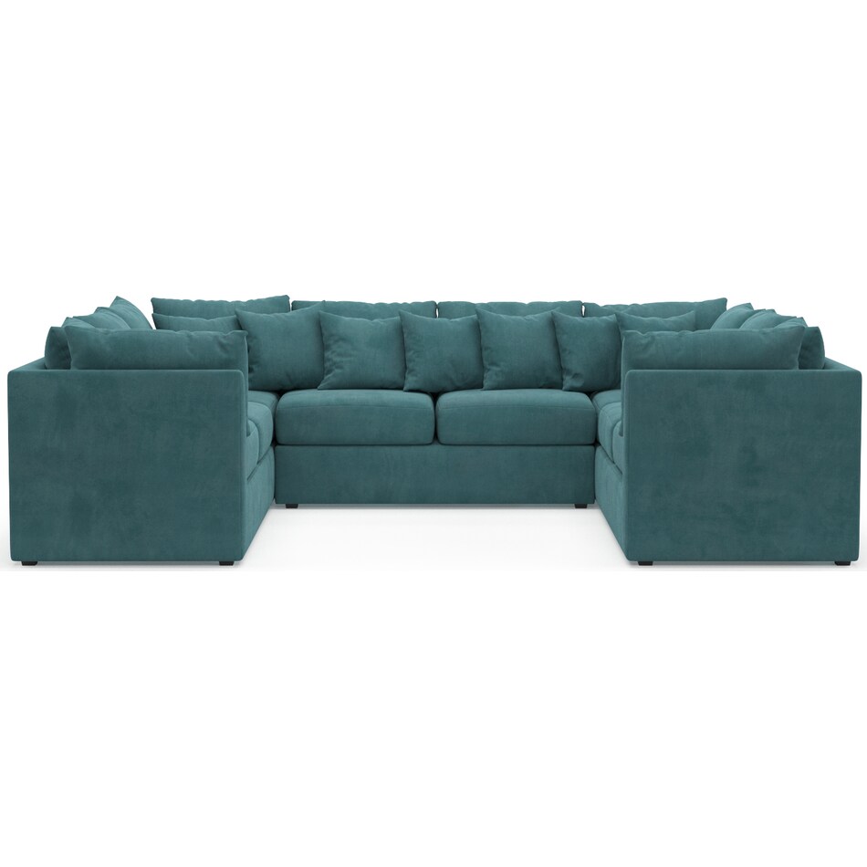 nest bella peacock sectional   