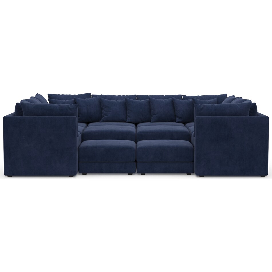Nest 9Piece Pit Sectional Value City Furniture