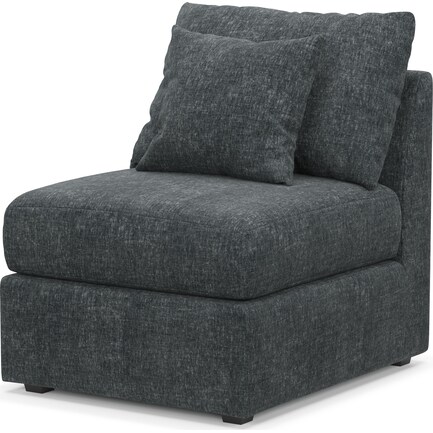 Nest Foam Comfort Armless Chair - Contessa Shadow