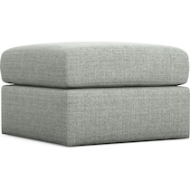 nest blue ottoman   