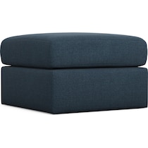 nest blue ottoman   