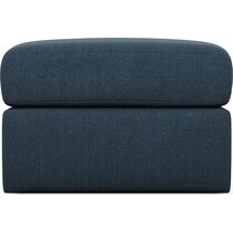nest blue ottoman   