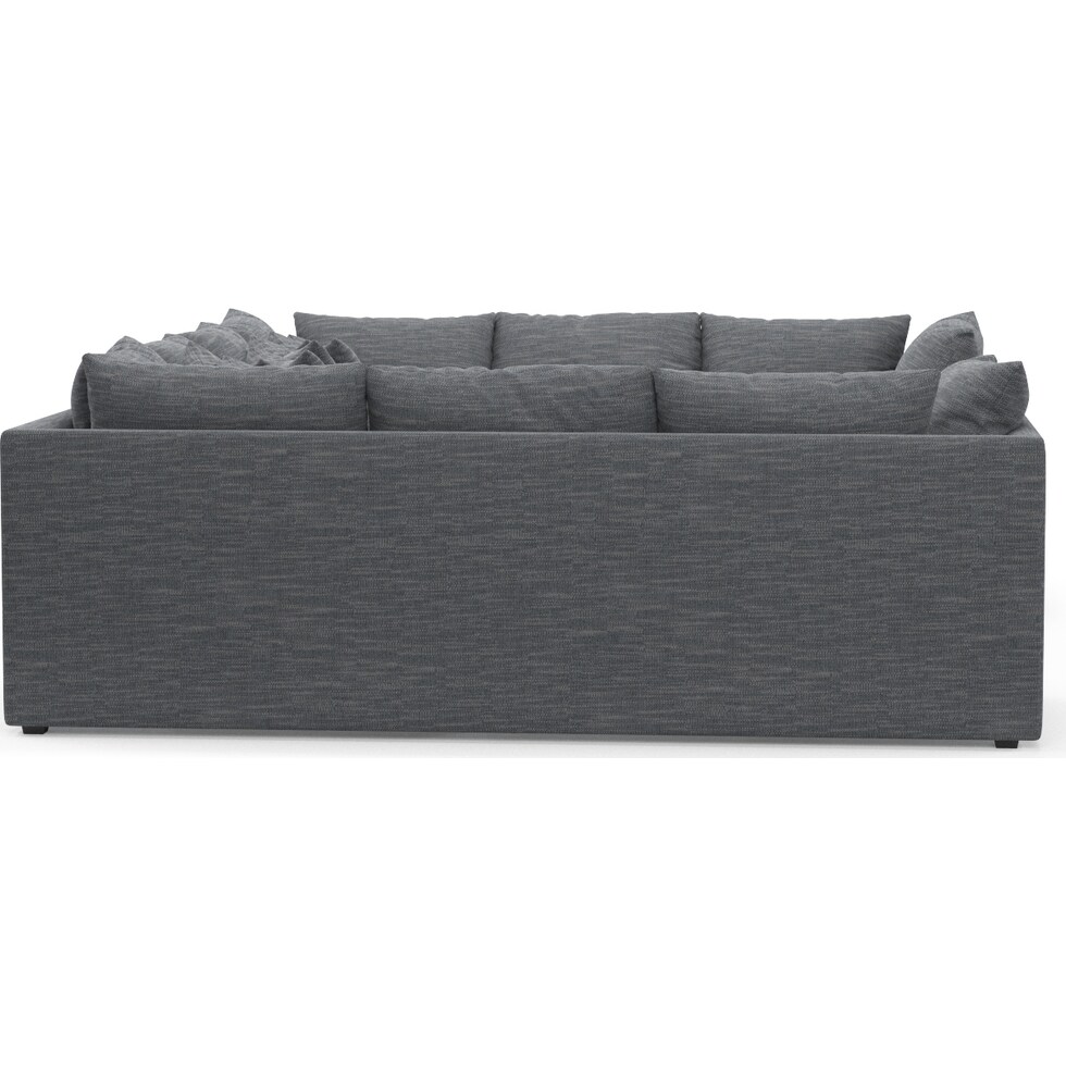 nest blue sectional   