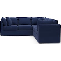 nest blue sectional   